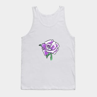 Flower Rose Tank Top